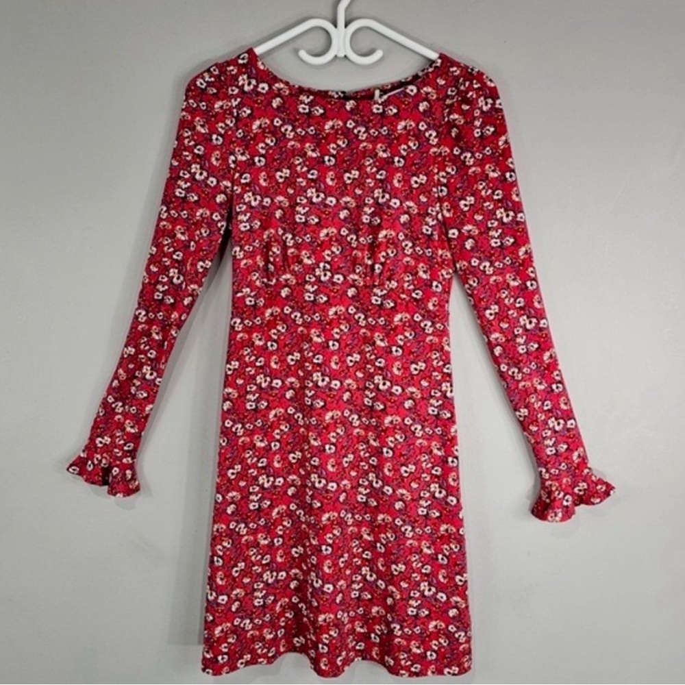 Free People Say Hello Floral Boho Dress XS - Picture 2 of 10